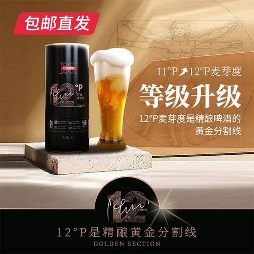 轩博精酿 黄金版 12P 1.1L*4桶（包邮直发）（ZB） 商品图0