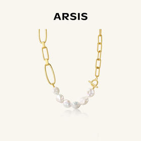 ARSIS 丨 纯真年代系列 巴洛克拼接项链
