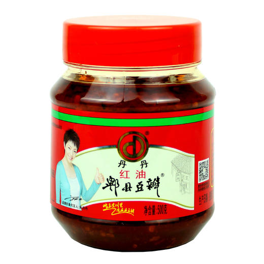 【仅供集采】丹丹红油豆瓣酱 500g*12瓶 箱装 商品图0