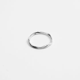 EnSage Slim Ring 925银 日本手工 素圈戒指 不规则