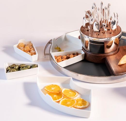 CHRISTOFLE MOOD昆庭心境蛋西餐餐具刀叉套装刀叉勺小食盘送礼 商品图0