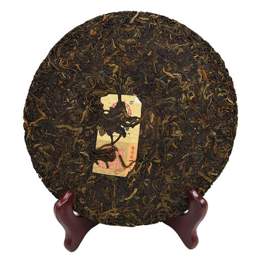 中粮-中茶普洱茶2018年勐海布朗春意生香轻发酵普洱茶熟普云南七子饼357g/云南干仓直发 商品图3