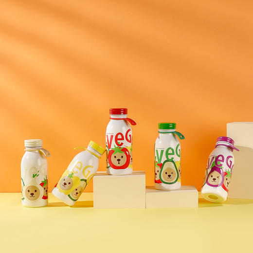 TeenieWeenie果蔬新鲜计划保温杯316不锈钢水杯儿童杯子牛奶瓶 商品图1