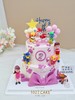 1027CAKE | 汪汪队 女孩双层款式 翻糖蝴蝶结装饰 商品缩略图1
