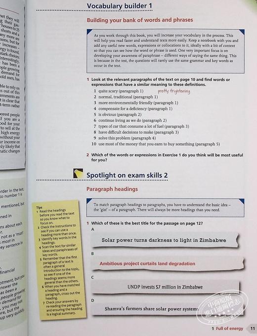 【中商原版】IELTS Advantage Reading Skills  Delta Exam Preparation 雅思考试提高阅读技巧 英文原版进口教材教辅参考书 商品图6
