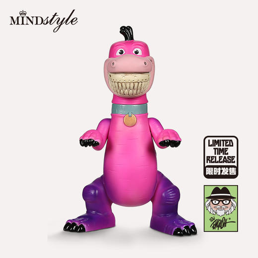 MINDstyle Hanna Barbera x Ron English Dino 小恐龙艺术收藏手办摆件 2729 商品图0