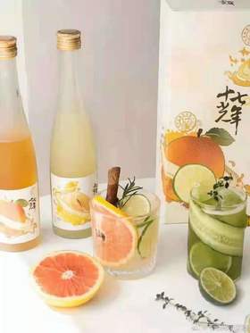 十七光年果酒青梅柚子组合装330ml*2