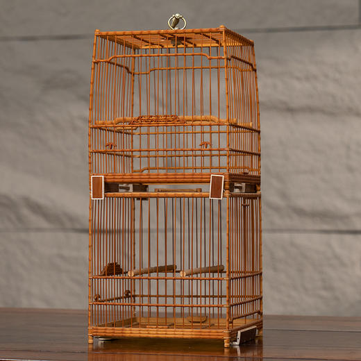 二十世纪 竹制鸟笼 商品图0