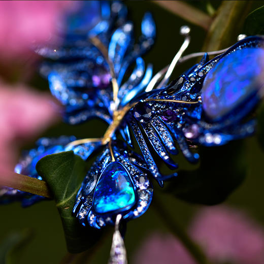 凤凰欧泊蝴蝶【定制】 商品图1