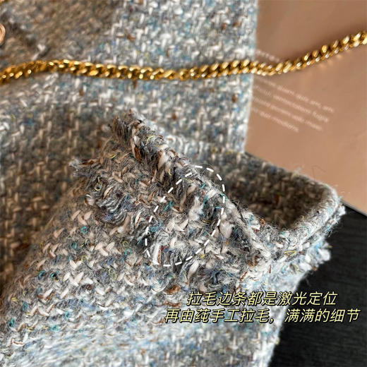 早秋款小香风粗纺外套 商品图4