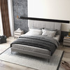 顾家家居整装 现代简约 皮艺软床 KZ.B1018B 方糖 商品缩略图1