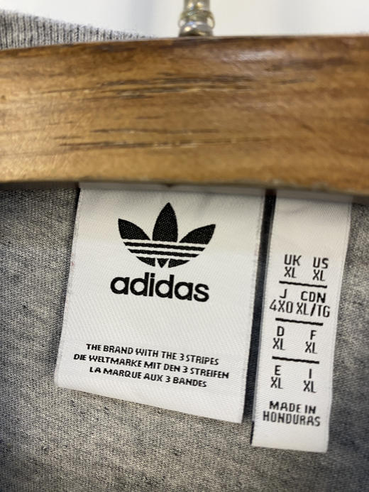 adidas originals 阿迪经典三叶草 绣花 LOGO 短袖T恤 _SST(XL) 商品图2