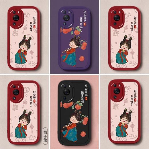 可爱唐美人华为P60手机壳P40/50Pro全包镜头P20/30软胶Pro+保护套 商品图4