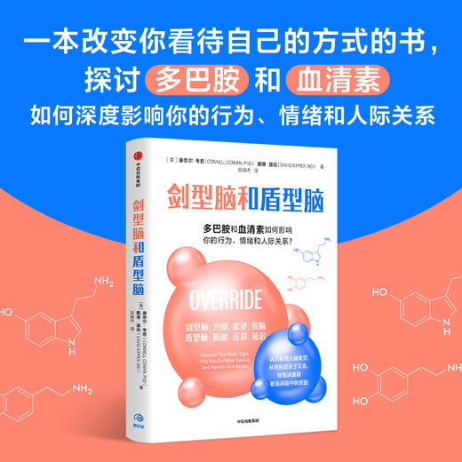 剑型脑和盾型脑 多巴胺和血清素如何影响你的行为 情绪和人际关系 康奈尔考恩 等著  认识你的大脑类型 商品图1