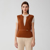 【无袖羊绒马甲】羊绒世家23年秋冬新品100%山羊绒无袖坎肩上衣 商品缩略图0