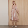 EITIE爱特爱秋季新款洋气优雅收腰长袖礼服长裙连衣裙7177805 商品缩略图1