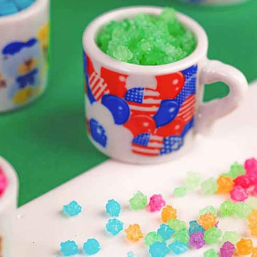 韩国高丽堂陶瓷杯糖15g/063609 迷你马克杯小糖果粒粒香脆 商品图3