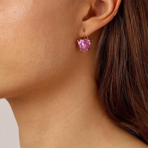 订购4周到｜Dyrberg Kern-Adora-玫瑰色 耳环（金色）［丹麦设计师］ 商品图1