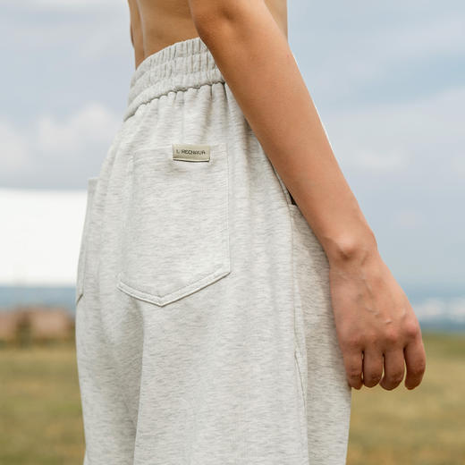 L RECNAVA [品质选择] 有加绒款 [90%棉]香蕉裤-中腰运动休闲长裤显瘦宽松裤 商品图5