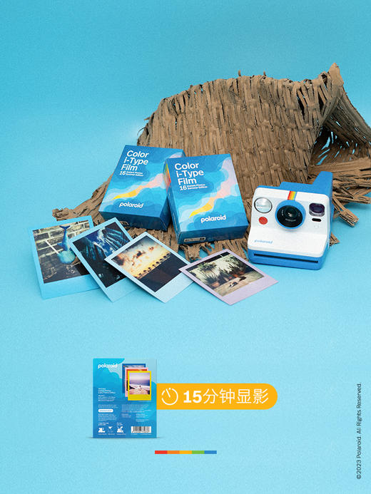 Polaroid/宝丽来 拍立得相纸 I-TYPE 16张 黄框【仅限i-Type相机可用】 商品图3
