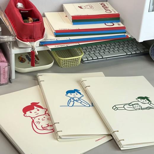 新品kokuyo国誉活页本Noritake联名第三弹笔记本四孔活页本 商品图0