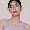 ZEGL设计师仙甜十字架系列叠戴珍珠项链女款轻奢高级感双层锁骨链 商品缩略图2