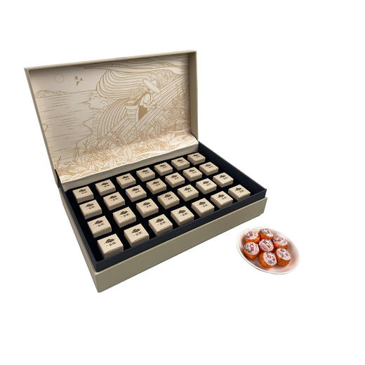 恭天下 吉祥幸福 龙珠桂花毛建茶 140g 商品图1