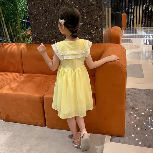 女童夏装连衣裙薄款冰丝棉2023新款洋气童装公主裙女孩儿童裙子夏 商品图3