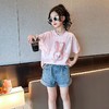 女童短袖T恤夏装2023新款洋气童装女大童半袖纯棉儿童上衣夏季潮 商品缩略图1