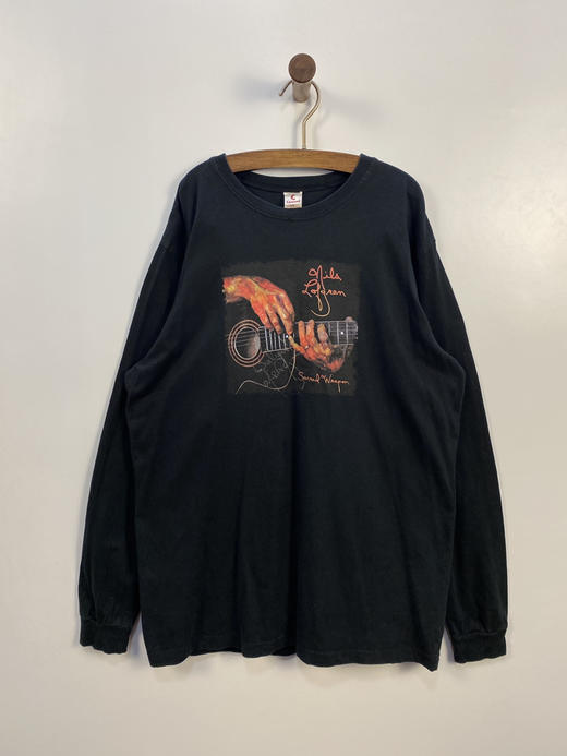 Y2K Vintage CANVAS 尼尔斯·洛夫格伦 美国制 长袖T恤 _SLT(XL) 商品图1