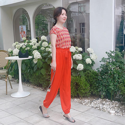 圣三利女装休闲裤SL2026255 商品图1