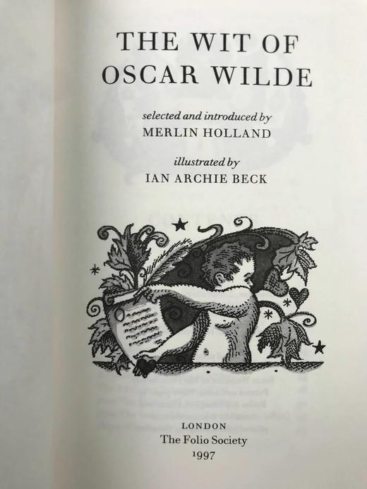 王尔德选集（2002） 数十幅精美插图 精装大32开带书匣 商品图2