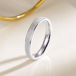 唯一（Winy）925银戒指女情侣对戒一对指环尾戒生日礼物送女友 为爱定制戒指