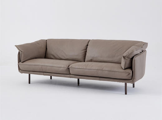 Mirko 三人沙发 | 皮布面料可选，详询客服 商品图0