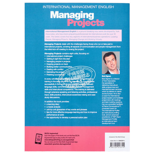 【中商原版】Managing Projects Coursebook International Management English国际管理英语系列：项目管理B2-C1级课本教材 商品图1