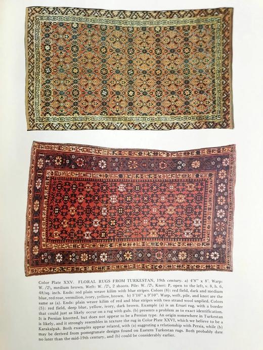 东方地毯综合指南 55幅彩色192幅黑白插图 精装大16开 商品图13