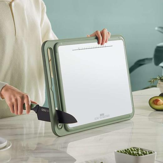 OOUO2双面抗菌防霉不锈钢菜板000043A 商品图2