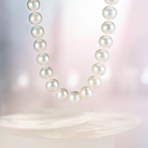 周六福S925银淡水珍珠项链 优雅时尚复古颈饰女生礼物官方旗舰店 商品图2