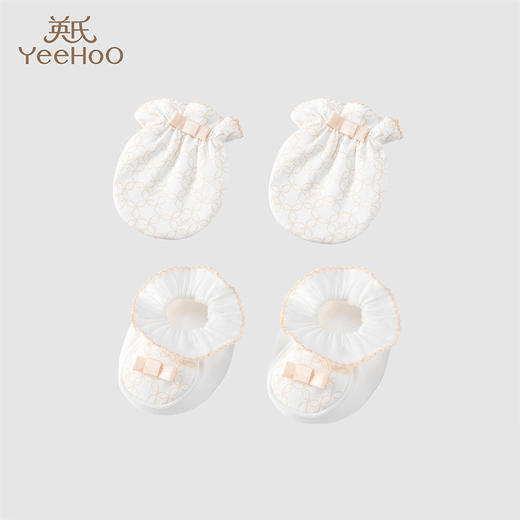 英氏婴儿手脚套男女宝宝可爱保暖YLSCJ0P001A  YLSCJ0P002A 商品图1