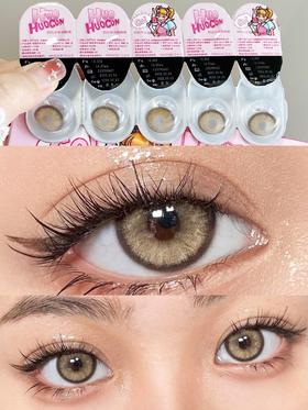 huohuocon日抛美瞳 柏拉图金泪 14.2mm