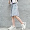 女童夏装裤子2023新款外穿童装女大童运动裤夏季五分裤儿童短裤潮 商品缩略图3