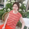 圣三利女装 新款异域波西米亚印花轻薄连袖圆领衫，上衣SL2022140 商品缩略图3