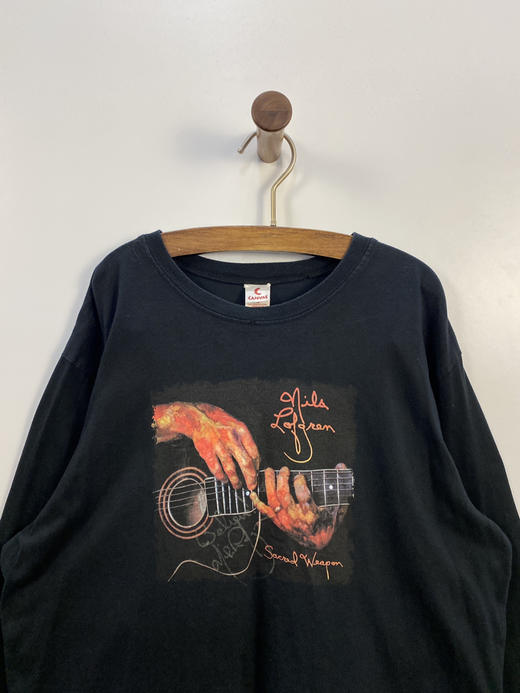 Y2K Vintage CANVAS 尼尔斯·洛夫格伦 美国制 长袖T恤 _SLT(XL) 商品图2