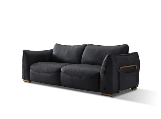 Wheler 三人沙发 | 皮布面料可选，详询客服 商品图0