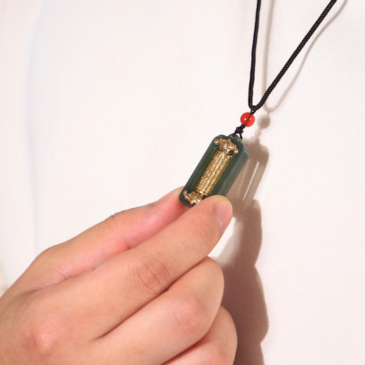 和田青玉心经挂件 灵性加持 护佑一生 商品图3