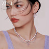 ZEGL设计师仙甜十字架系列叠戴珍珠项链女款轻奢高级感双层锁骨链 商品缩略图4