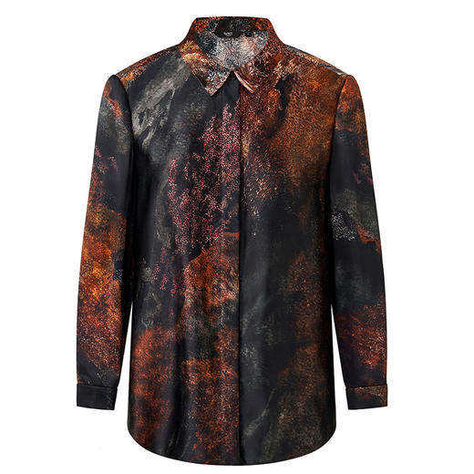 TANGY Collection天意高端2023秋季新品商场同款染秋系列女士衬衫 商品图4