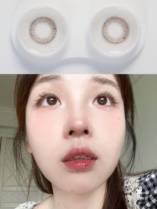 Lillilly月抛 布丁巧/玛丽黑 超级素颜款 14.0mm 非离子 0-1000 商品图6