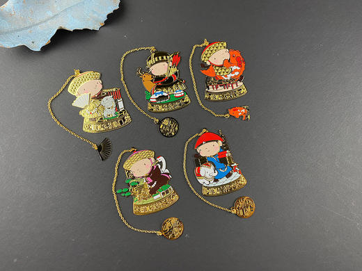 乾隆游-书签吊饰 商品图0