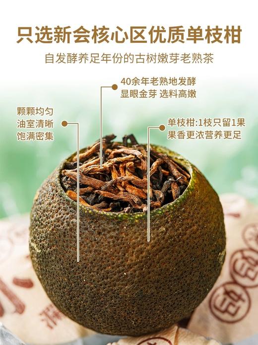 澜沧古茶 2022年茶妈妈小青柑 罐装250g 商品图2